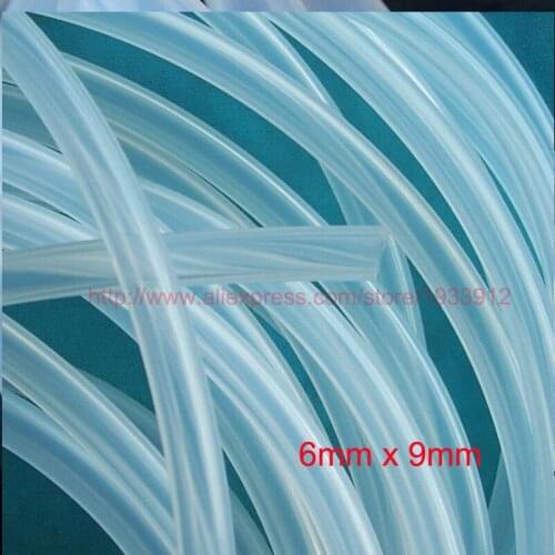 6mm x 9mm Food Grade Silicone Tube Hose translucent Pipe