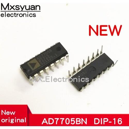 5PCS/LOT 100%NEW AD7705 AD7705BN AD7705BNZ DIP16