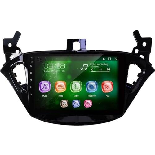 Allways 8" IPS Screen Android 9.0 Octa-core Ram 2GB Rom 32GB Car Multimedia for Opel Corsa 2015- with 2.5D Full touch screen