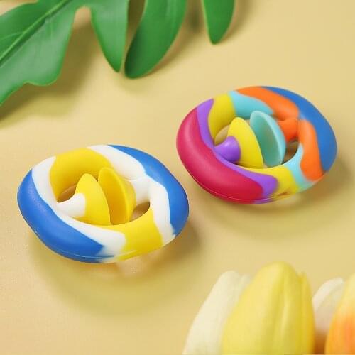 Anti Stress Finger Hand Grip Stress Reliever Fidget Toys Pop Adult Child Simple Dimple Stress Toys Decompression Dropshipping