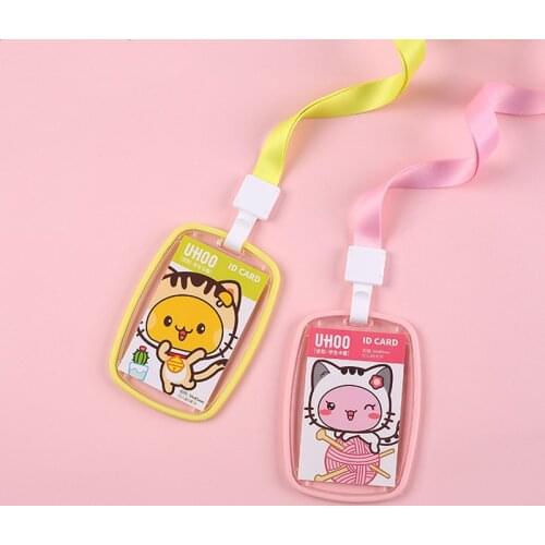 Double sided Transparent Student Id Set Work Card Bus Card Campus Card Rice Card Set Transfer Card Traffic Card Metro Card