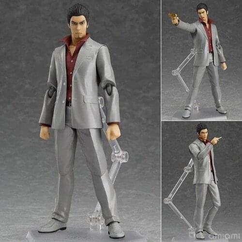 Action Figure Figma 14cm Like a Dragon, Dragon Among Men, Kiryu Kazuma, Movable Doll Toy