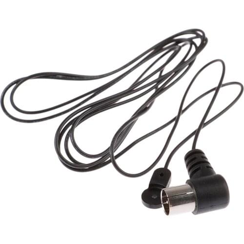 FM Radio Antenna F Adapter 75ohm Unbal Female Connector Plug Cable Wire 1.5meter