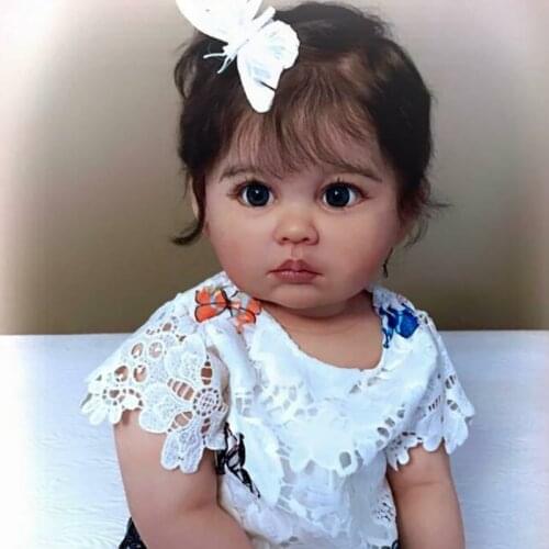 27 Inches DIY Doll Kit Julieta Toddler Girl Unfinished Soft Vinyl Doll Parts