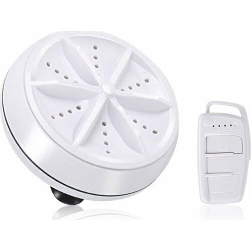 Mini Ultrasonic Washing Machine Portable Turbo Personal Rotating Washer Convenient Travel Home Business Travel USB
