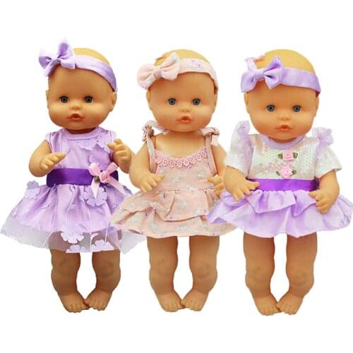 New dress doll Clothes Fit 35cm Nenuco Doll Nenuco su Hermanita Doll Accessories