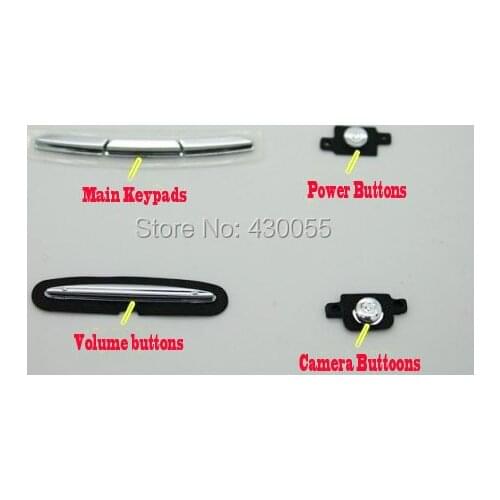 100% New Y Housing Main Keypads Power Buttons,volume buttons,camera buttons For Sony Ericsson Xperia Neo MT15i MT15