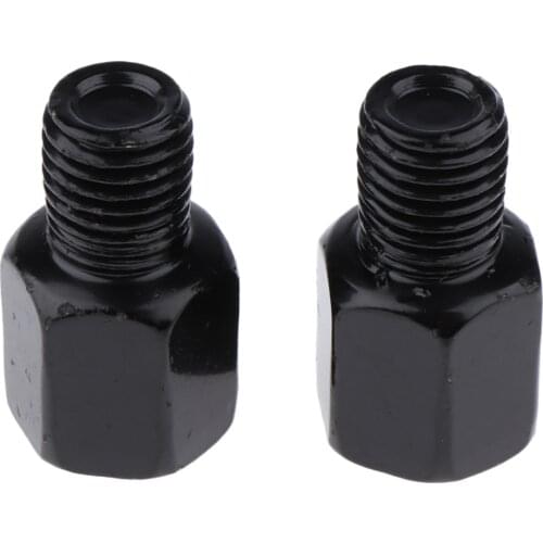 RH 8mm To LH 10mm Mirrors Adapters Motorcycle Scooter For Yamaha