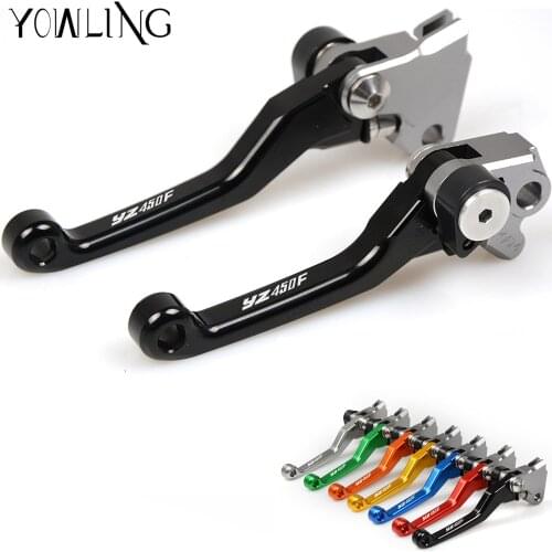 Motocross CNC Pit Dirt Bike Brake Clutch Lever Handle For yamaha YZ450F YZ 450F YZ450 F 2009 2010 2011 2012 2013 2014 2015 2016