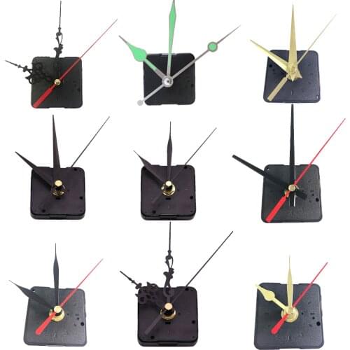 Set DIY Wall Clock Movement Mechanism Clock Hand Needle Pinter Set for Clock Repairing Replacement Parts Accessories