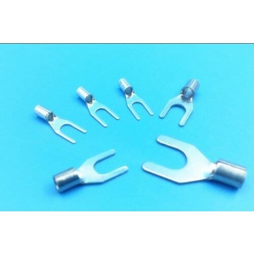 SNB3.5-4 5 6MM Y type furcate naked wiring terminals / cold-pressed crimp terminal