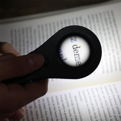 Light a magnifying glass that shows fake money Watton Wt-375 led Net light long distance, high quality material Hunting, camping