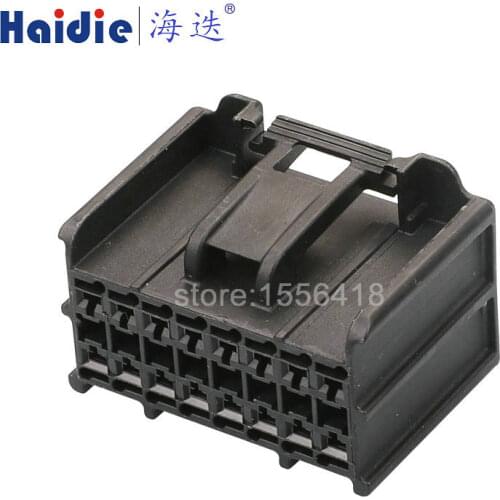 Free shipping 2sets 16pin car electric plactic plug auto wire harness connector 13520382