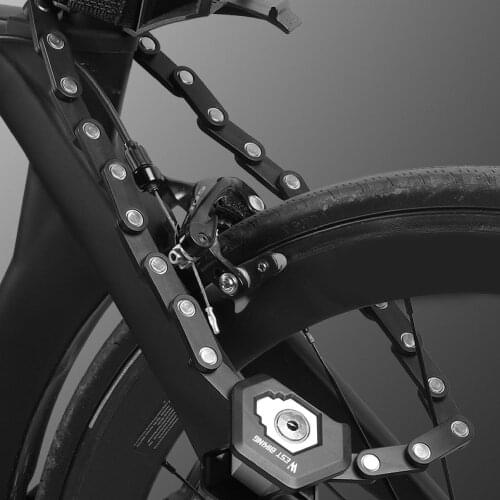 1 PC Bicycle Folding Portable Cable Lock Bike Scooter Anti-Theft Steel Chain Lock Mountain Bike Electric Motorcycle Ring Lock