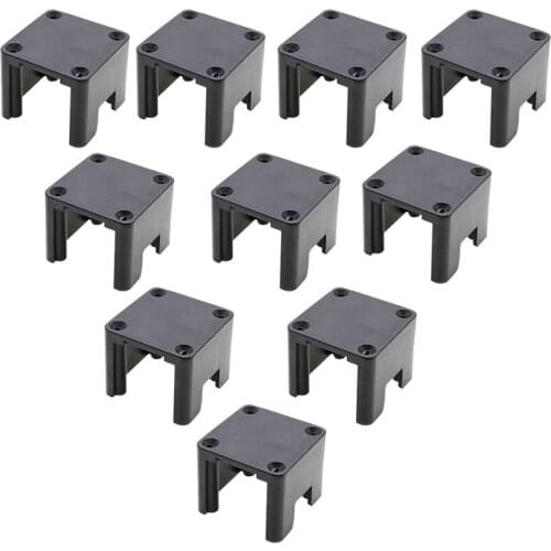 10Pcs X-Motor Plastic Bracket/Motor Shield X-Axis Synchronous Wheel Protection for Creality CR-10/Ender-3/3S