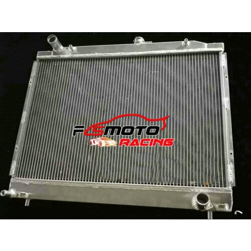Aluminum Radiator For Mitsubishi Montero/Shogun/Pajero MK3 3.0L 3.5L 3.8L V6 PETROL V60 V87W V97W 6G72/6G74/6G75 1999-ON MT