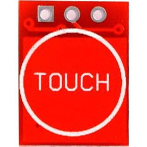 763 Ttp223 Touch Button Module Self-Locking Jog Capacitive Switch Single-Channel Retrofit Board Module