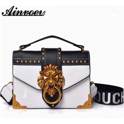 Ainvoev 2021 Crossbody Bags For Women Leather Handbags Luxury Handbags Women Bags Designer Famous Brands Ladies Shoulder Bag Sac