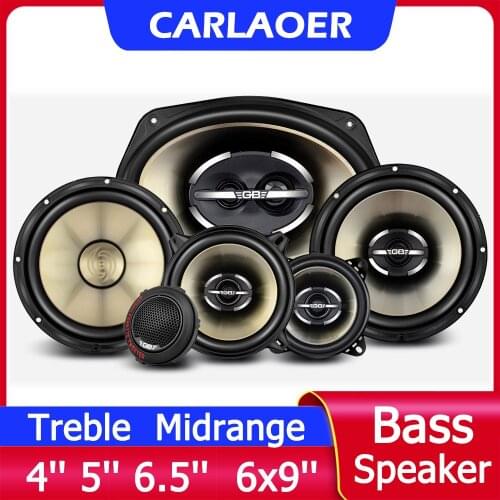 Car HiFi Coaxial Speaker 4'' 5'' 6'' 6.5'' 6x9 Inch Universal Auto Audio Music Loudspeaker Full Range Treble Midrange Bass