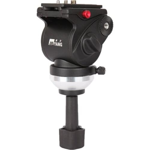 JY0508AH Video Camera Fluid Tripod Head / Jieyang Hydraulic Head For Slider / Panoramic Hydraulic Head / Bowl Diameter 65mm