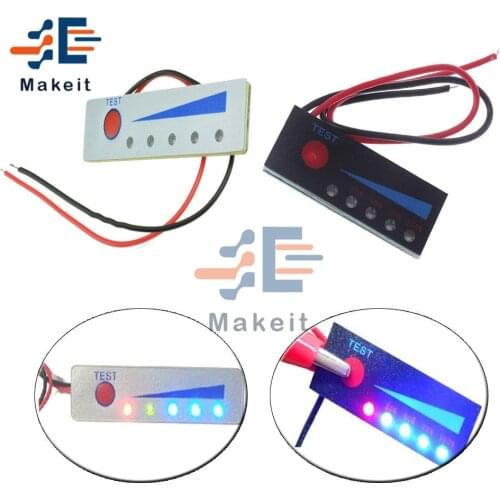 12V Lead Acid Battery Level Indicator 1S 2S 3S 4S 5S 6S 7S LCD Display Tester 18650 Li-ion Lithium Battery Capacity Indicator