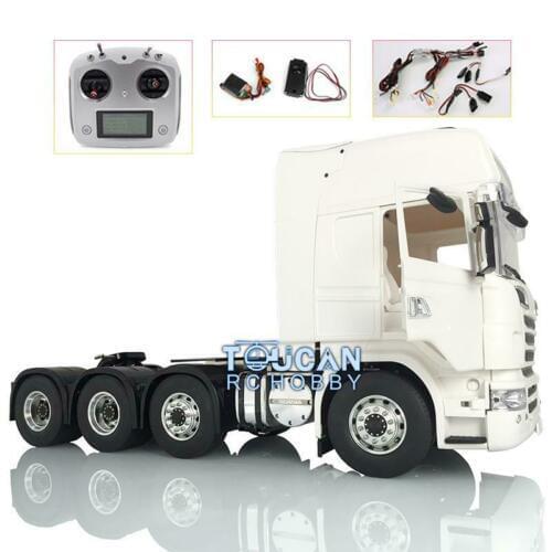 Hercul R730 Cab LESU 1/14 Metal 8*8 Sca Chassis Tractor Truck Sound Radio THZH0675-SMT4