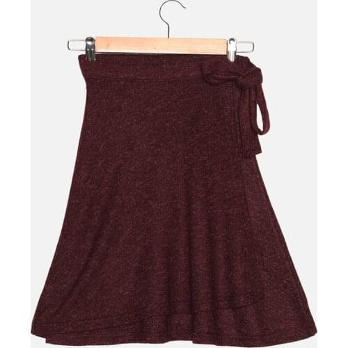 Trendyol Belted Eyelash Mini Knitted Skirt TWOAW22ET0208