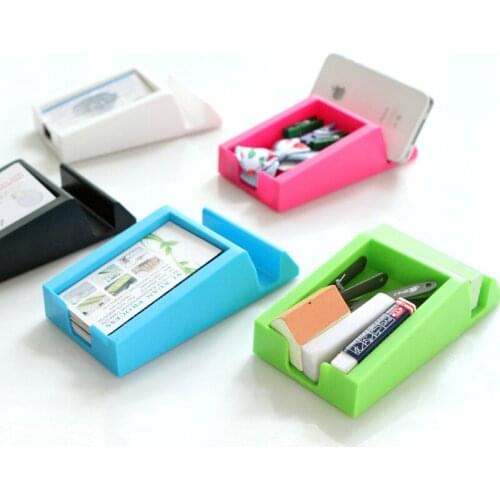 Multi-function card Mobile holder Phone Holders car accessories car holder desktop storage box for office car home
