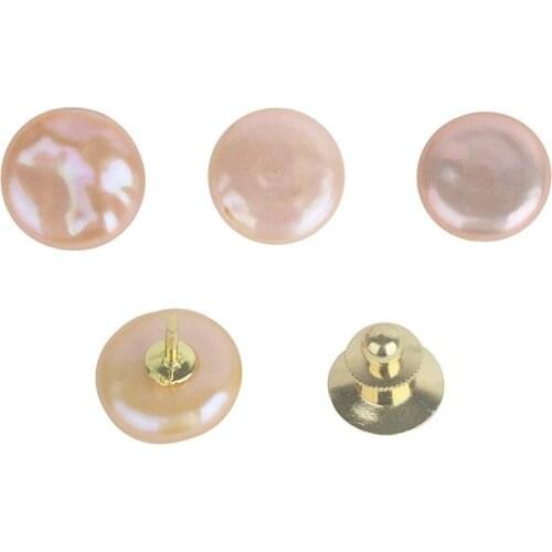 Natural colorful pearl shank snap lovely handmade Button small skirt dress sleeve buttons 13-15mm