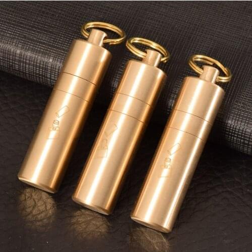 2021 NEW oil pot bottle kerosene lighter accessories portable mini outdoor travel vintage Durable Small gasoline container 5ml