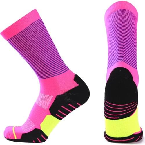 New Professional Basketball Socks Men Women Running Outdoor Sports Sock Protect Feet Breathable Wicking Bike Socks