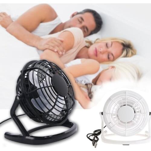 New Mini Portable Super Mute USB Fan Desk Cooling Laptop Notebook PC Fan Cooler Drop Shipping