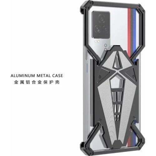 Luxury Shockproof Aluminum Metal Armor phone Case For vivo iqoo 7 5 IQOO7 IQOO5 Aluminium Bumper Case Metal Frame Cover
