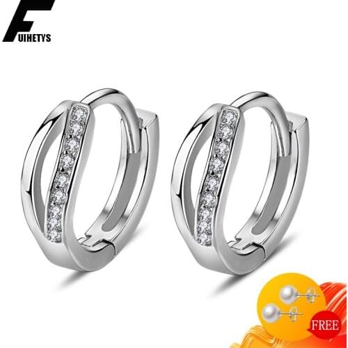 Bali Jelry Charm Earrings 925 Silver Jewelry for Women Accessories with AAA Zircon Gemstone Drop Earring Wedding Engagement Gift