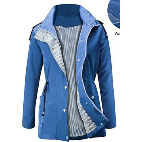 Outdoor Sports Bicycle Raincoat Hooded Men Women Cycling Riding Rain Jacket Waterproof Windproof Zipper Raincoat