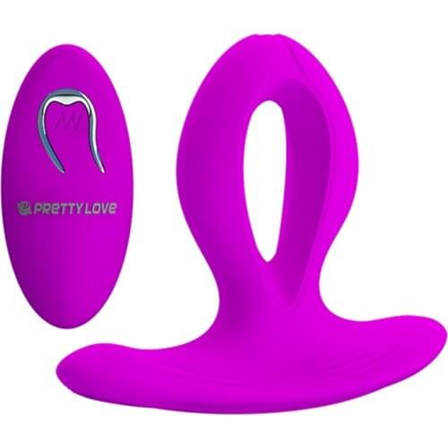 Power Love USB Rechargeable 12 Mode Vibrating Panties Strap on Wireless Panty Vibrator Adult Sex Toys for Women Sex Products