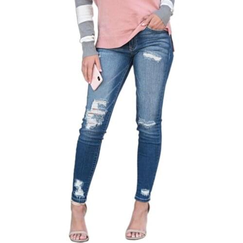 WIRELESS AGE Womens Stretch Jeans