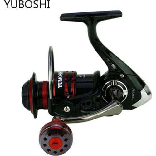 YUBOSHI 2021 New 2000-7000 Series Spinning Fishing Reel 5.2:1 Gear Ratio Metal Spool Metal Rocker Fishing Reel