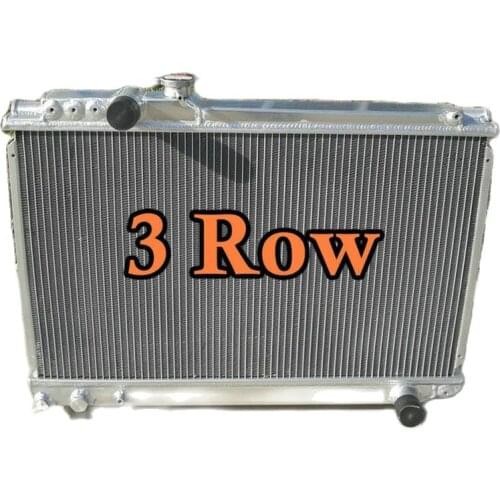 3 ROWS Aluminum Aadiator FOR Toyota Supra Soarer MK3 7M-GTE 1986 1987 1988 1989 1990 19911992 / 3000CC MZ20