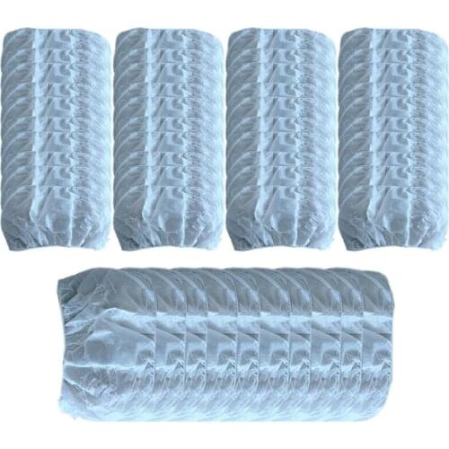 50Pcs Women Non-Woven Disposable Bandeau Bra Strapless Tie Strap Salon Underwear