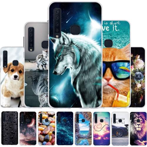 Bumper For Samsung Galaxy A9 2018 Case Galaxy a9 Silicone Coque For Samsung A9 Star Pro Capa Romantic For Samsung A9s A920