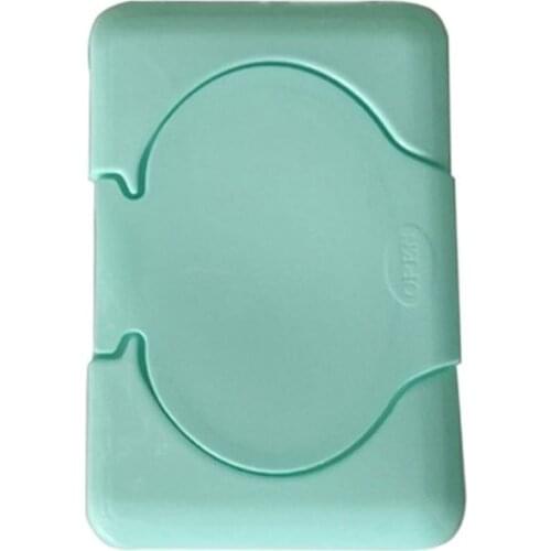 Wipes Dispenser Tissue Storage Box Case Wet Wipes Dispenser Holder with Lid for Countertops Desk Office Dorm