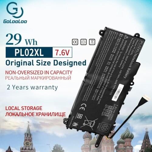Golooloo PL02XL Laptop Battery for HP Pavilion 11 X360 SERIES 11-n010dx HSTNN-LB6B TPN-C115 HSTNN-DB6B 751681-421 751875-001
