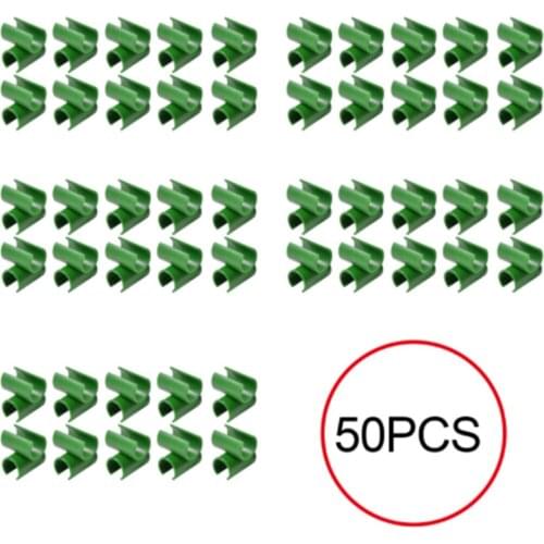 Cross Plastic clips Plant support Fixed Connector Adjustable Agriculture Fastener Pillars Diameter Gardening