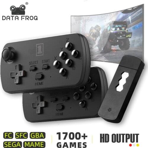 Y3Mini Game Console Hdmi Tv Game Console Hd Game Console Wireless Doubles Data Frog-Retro Game Console With 1,700 Classic Games