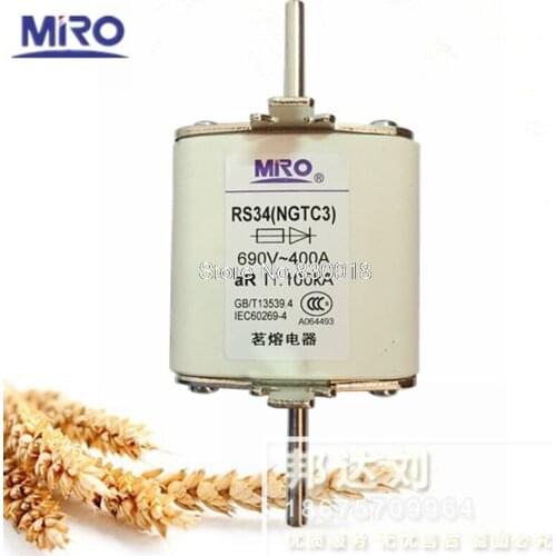 MRO Mingrong RS34-400A Fast Fuse RS34 NGTC3 690 V/660 V AR400A-5PCS/LOT