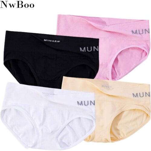 Nwboo New Womens Cotton Mid Waist Panties Hip Up Abdomen Panty Underwear Breathable Soft Sexy Lingerie Dropshipping Briefs