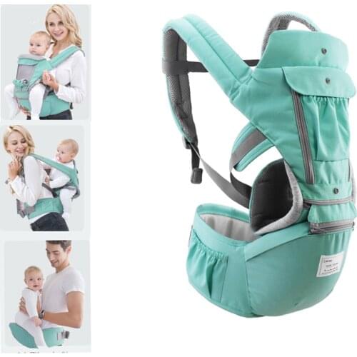 Baby Carrier Infant Ergonomic 360 Carrier Sling Hipseat Wrap Front Baby Carrier Facing Kangaroo Wrap Carrie for Baby