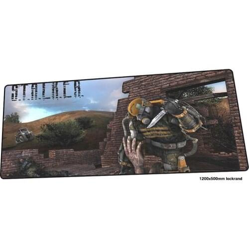 Stalker mouse pad 1200x500mm mousepads cute best gaming mousepad gamer hot sales large personalized mouse pads keyboard pc pad