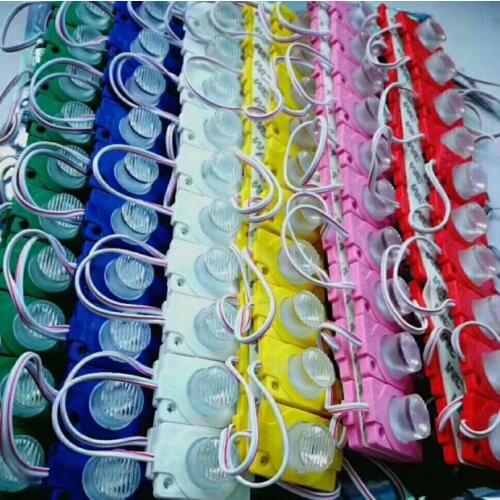 1.5W high power led module side lighting 5050 led lamps led module lens led modul light for signage advertising